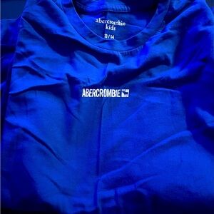 Abercrombie Kids Boy’s long sleeve shirt- Size 13/14, Blue.